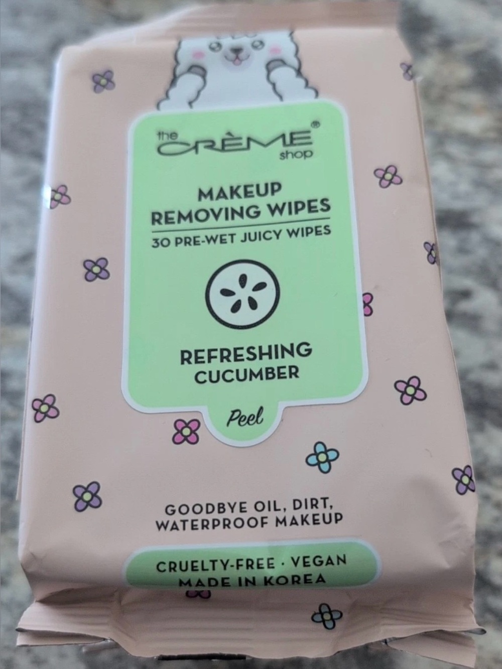 The Creme 💜 Shop Refreshing Cucumber Makeup Removing Wipes